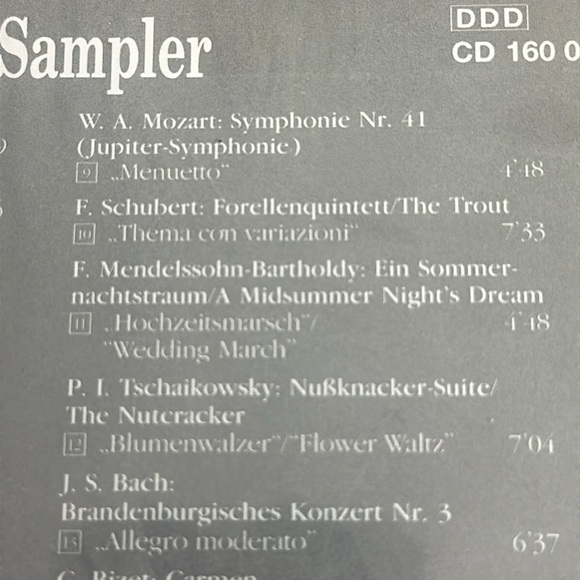 Vienna Master Series Digital Classic “The Sampler”Mozart, Beethoven & more - Picture 5 of 11